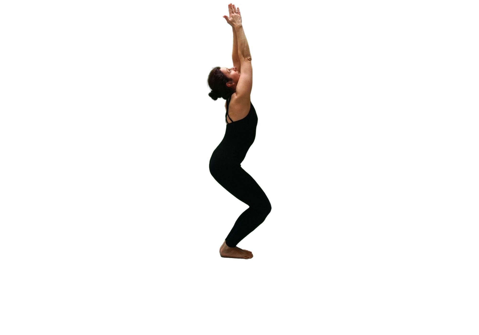 Posture de yoga : utkatasana - posture de la chaise 